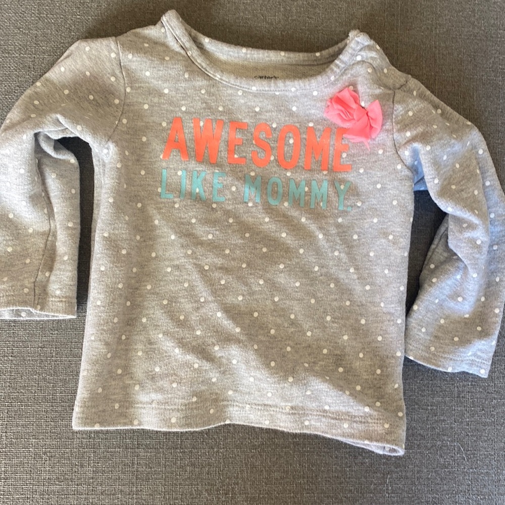 Awesome like mommy long sleeve